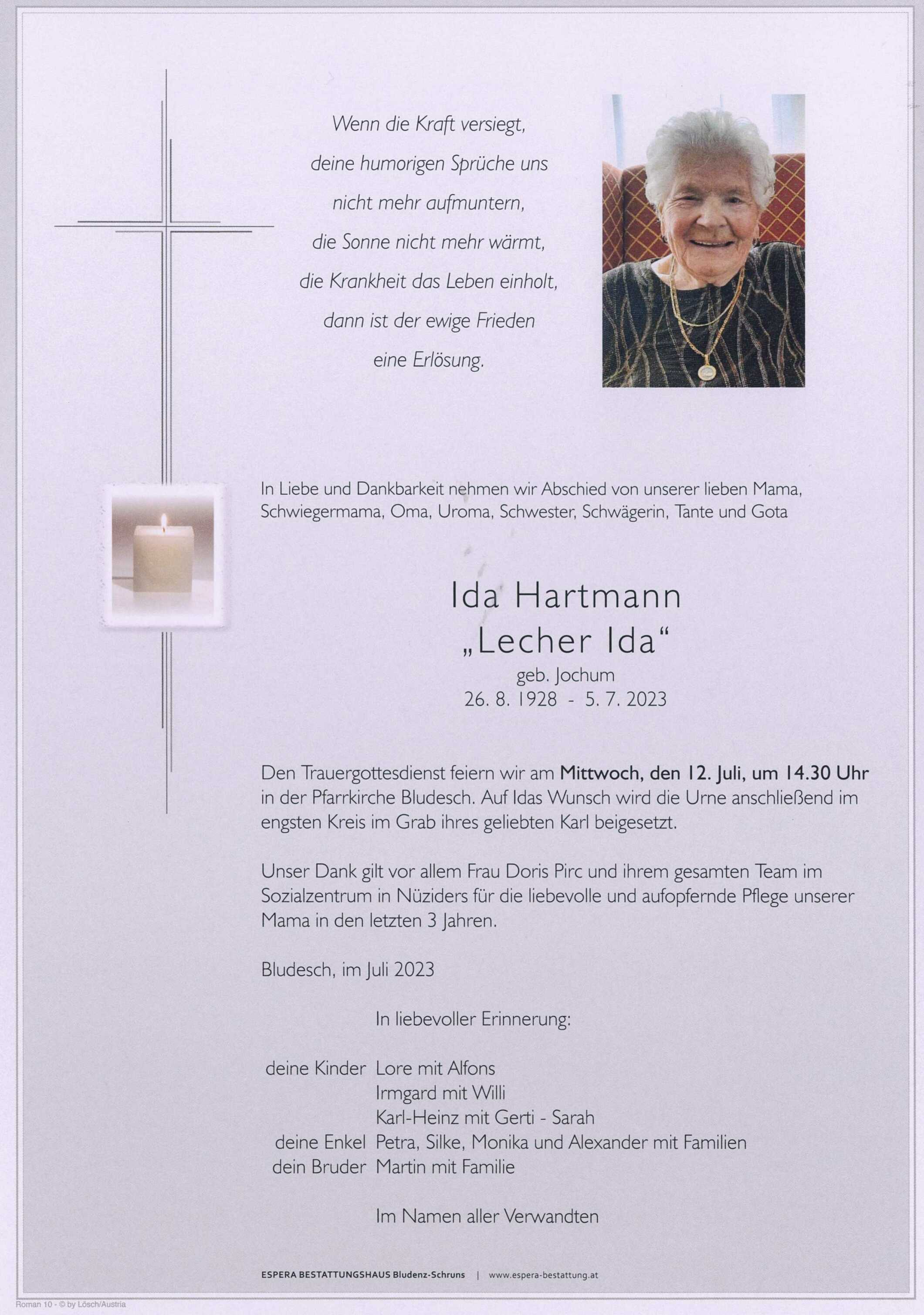 Todesanzeige - Trauerhilfe – abschied GesmbH