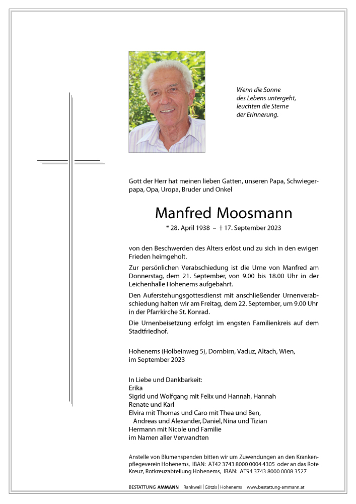 Manfred Moosmann