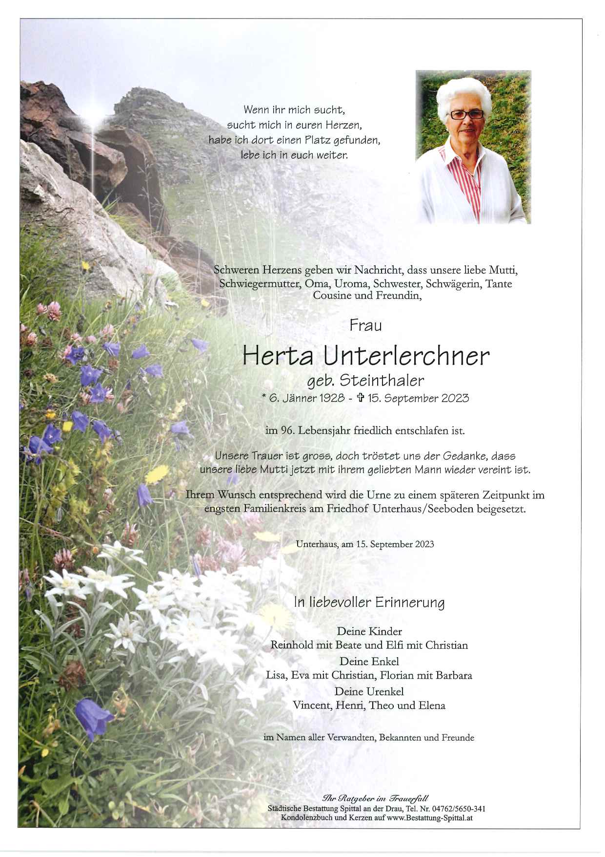 Herta Unterlerchner
