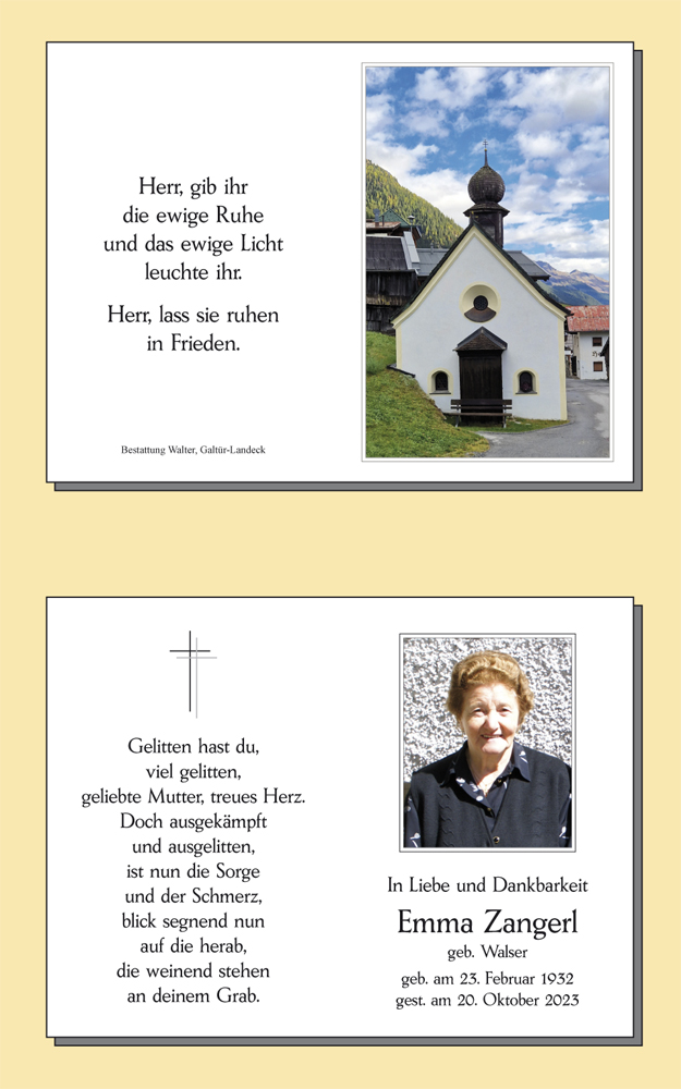 Todesanzeige - Trauerhilfe – abschied GesmbH