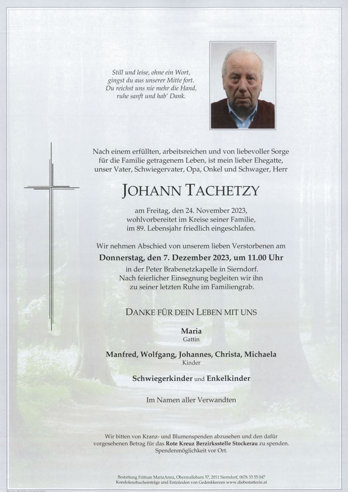 Johann Tachetzy