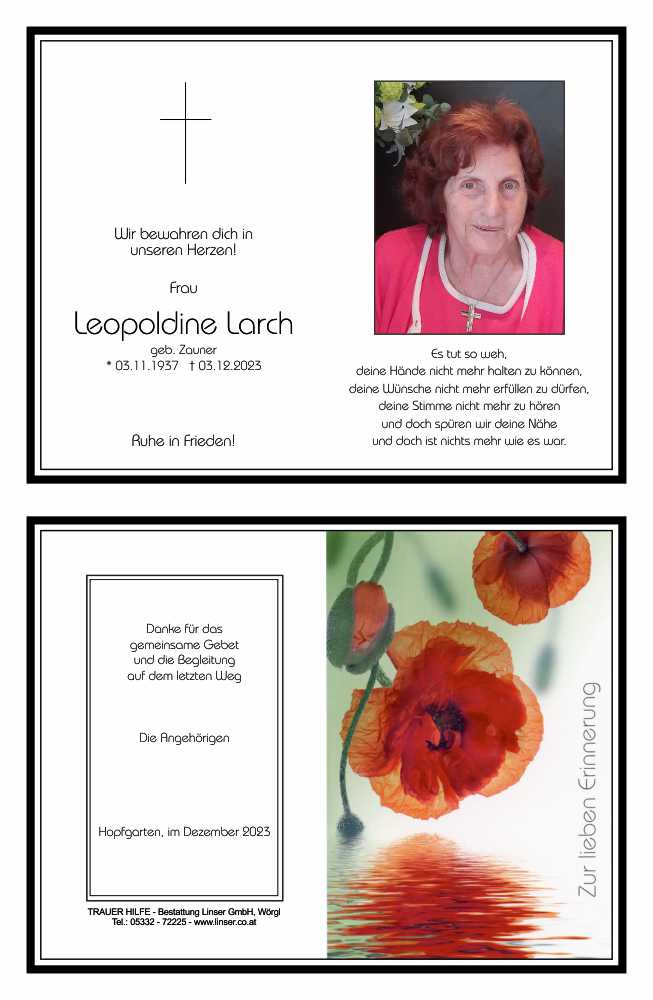 Leopoldine Larch