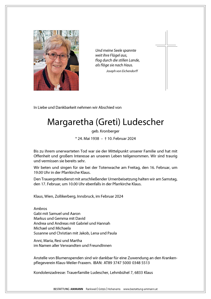 Margaretha Ludescher