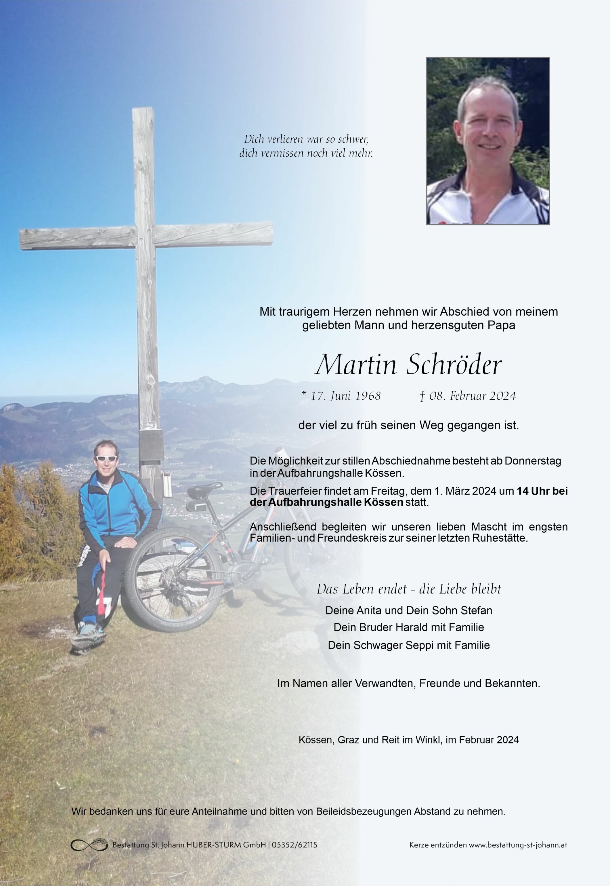 Todesanzeige - Trauerhilfe – abschied GesmbH