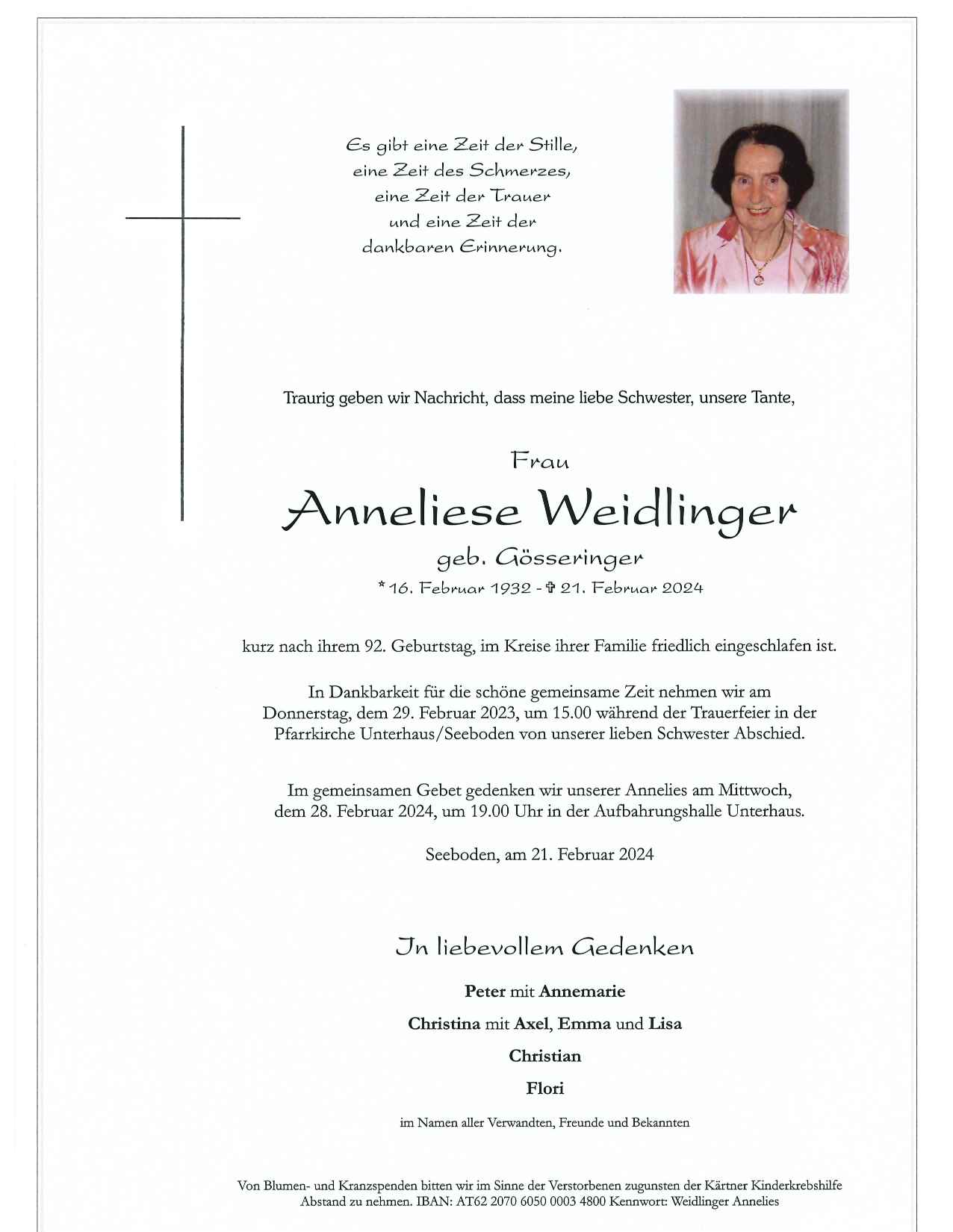 Anneliese Weidlinger