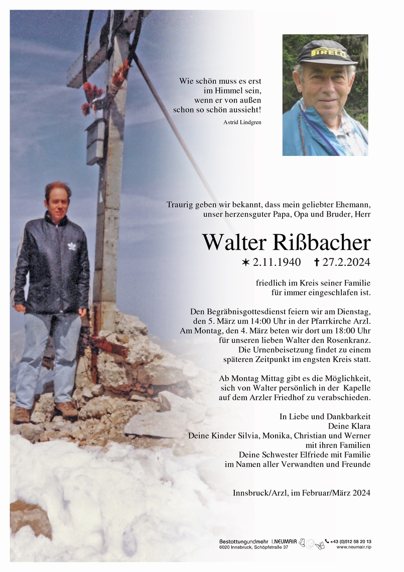 Walter Rißbacher