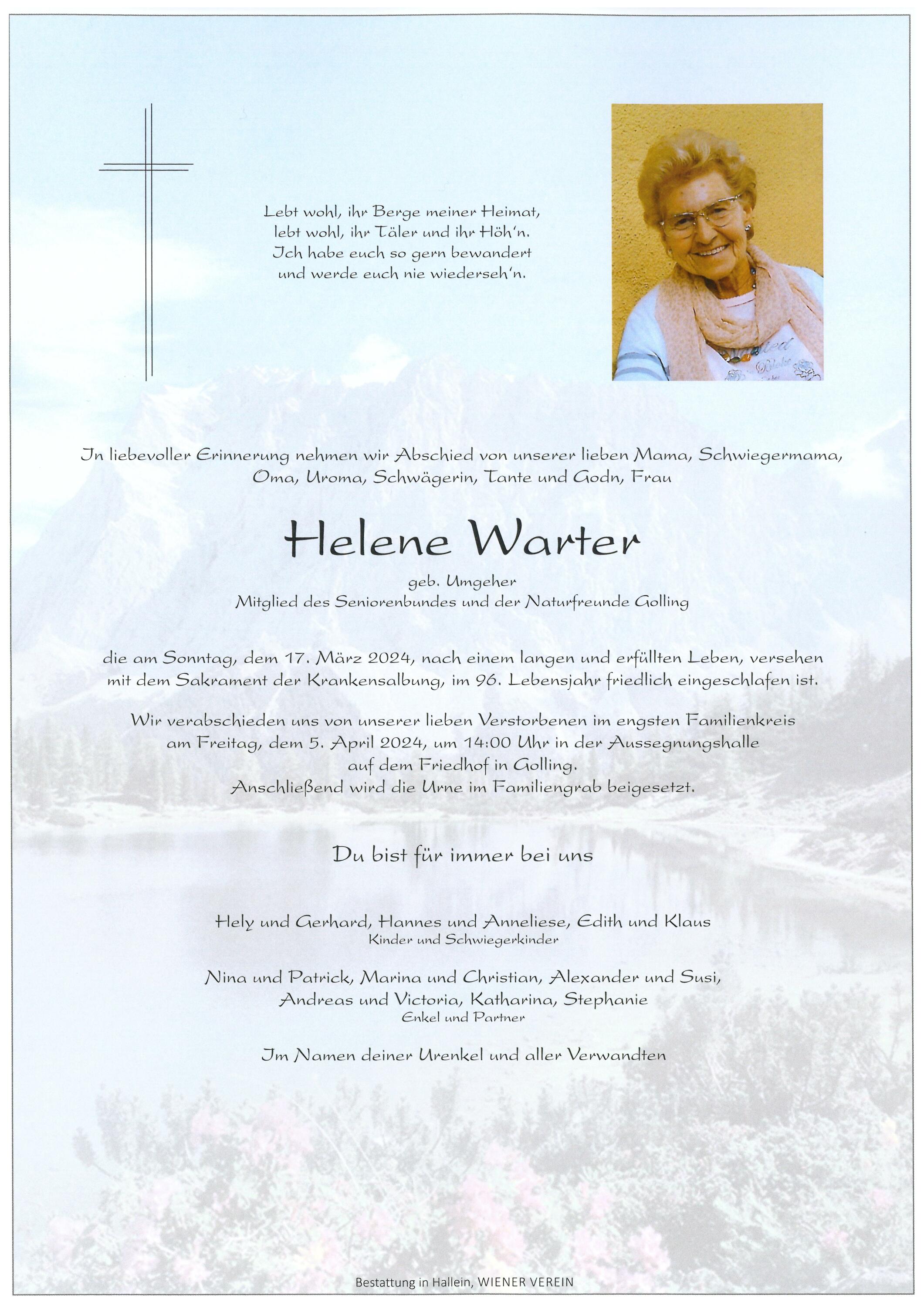 Helene Warter