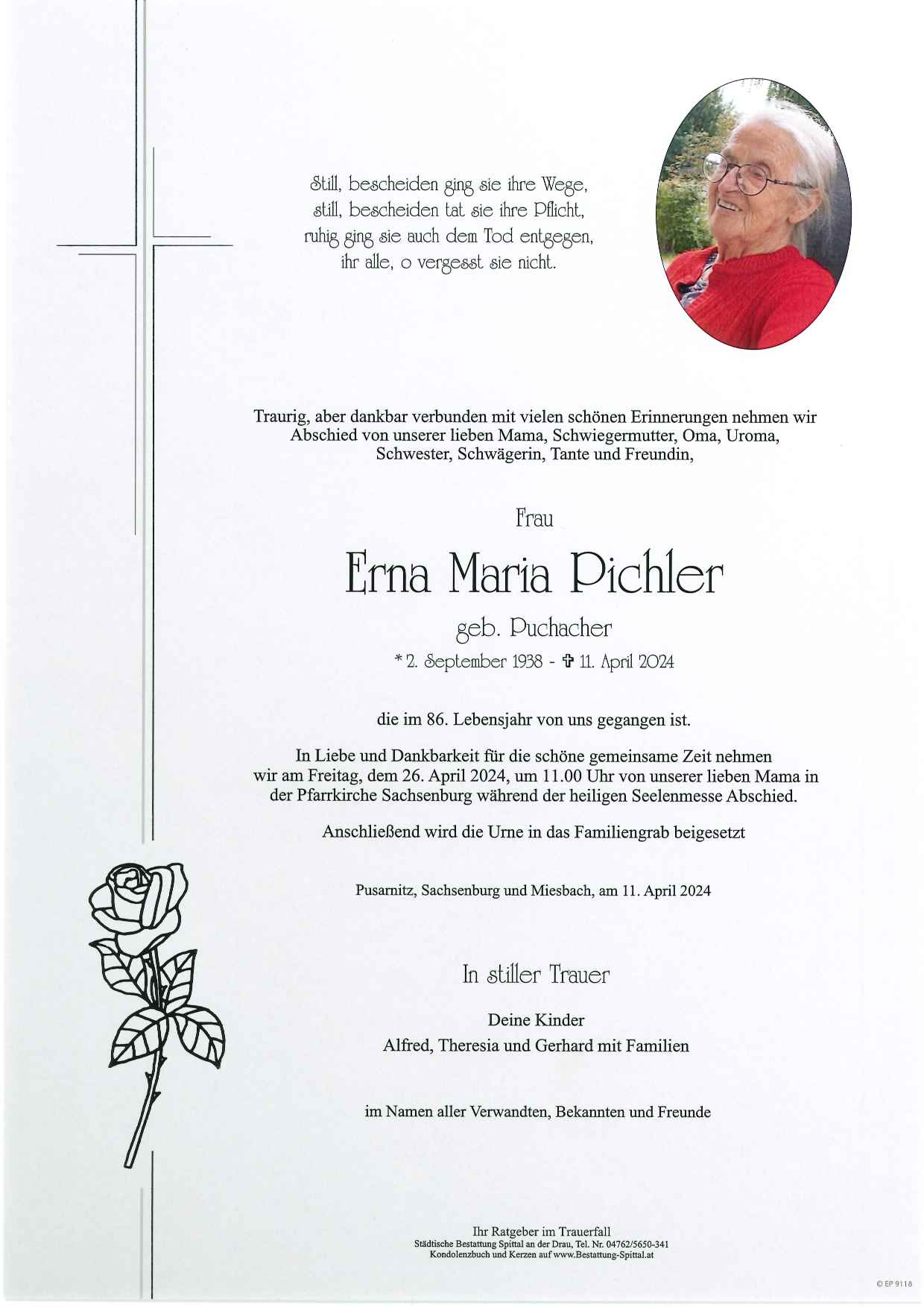 Erna Maria  Pichler 