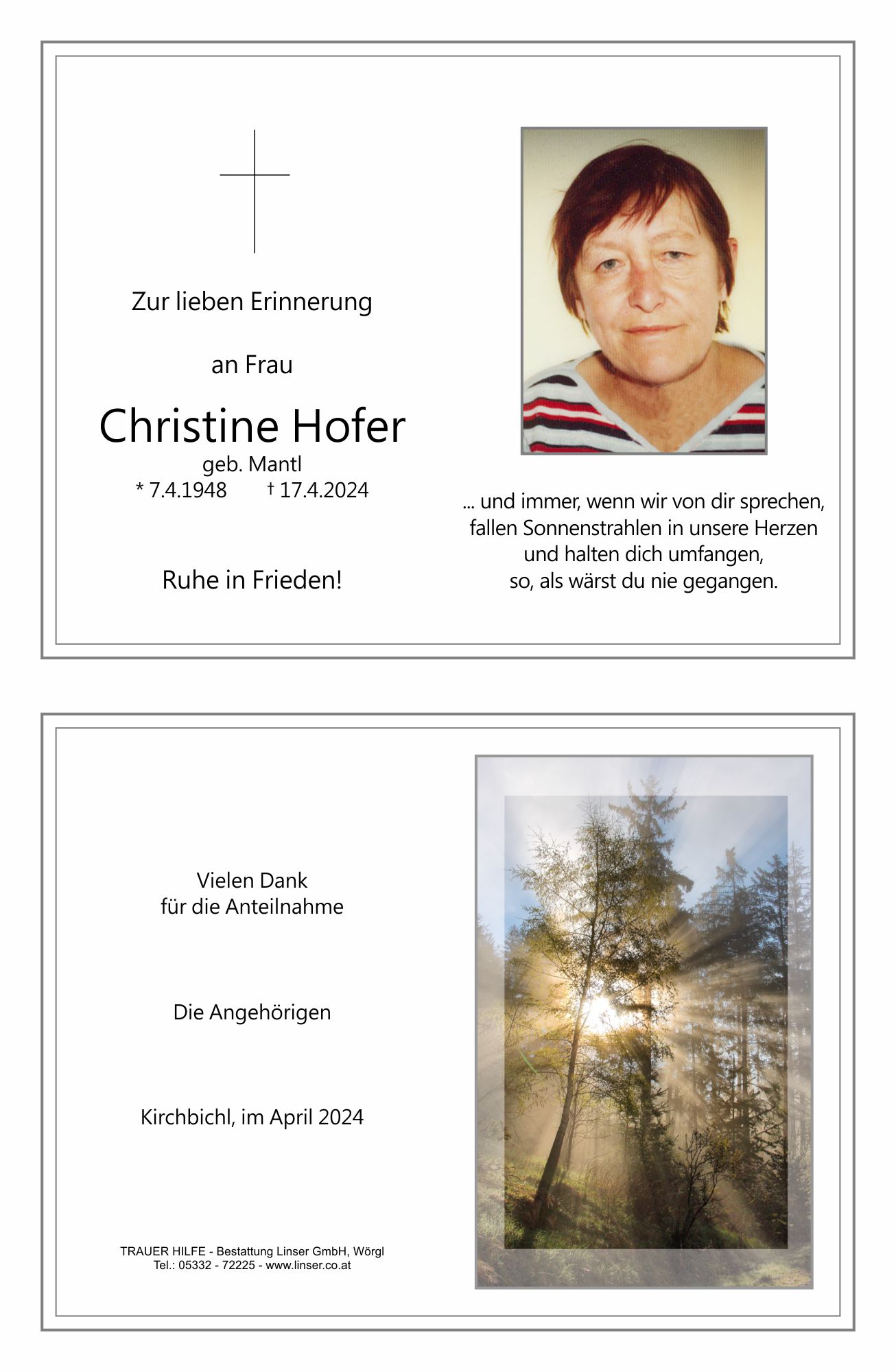 Christine Hofer