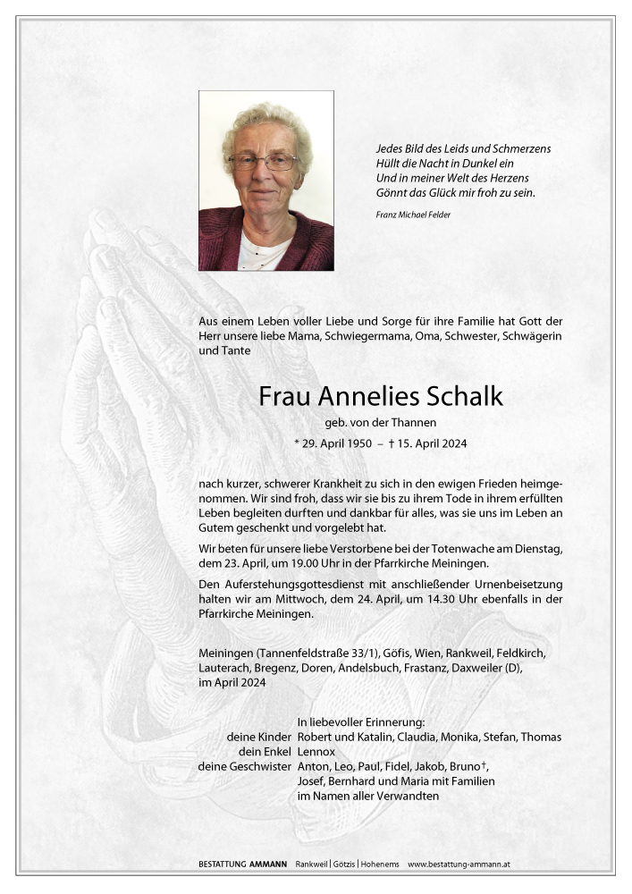 Annelies  Schalk