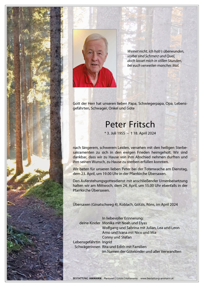 Peter  Fritsch