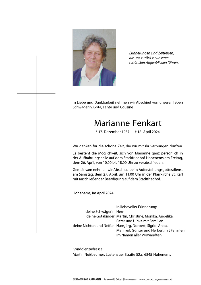 Marianne Fenkart