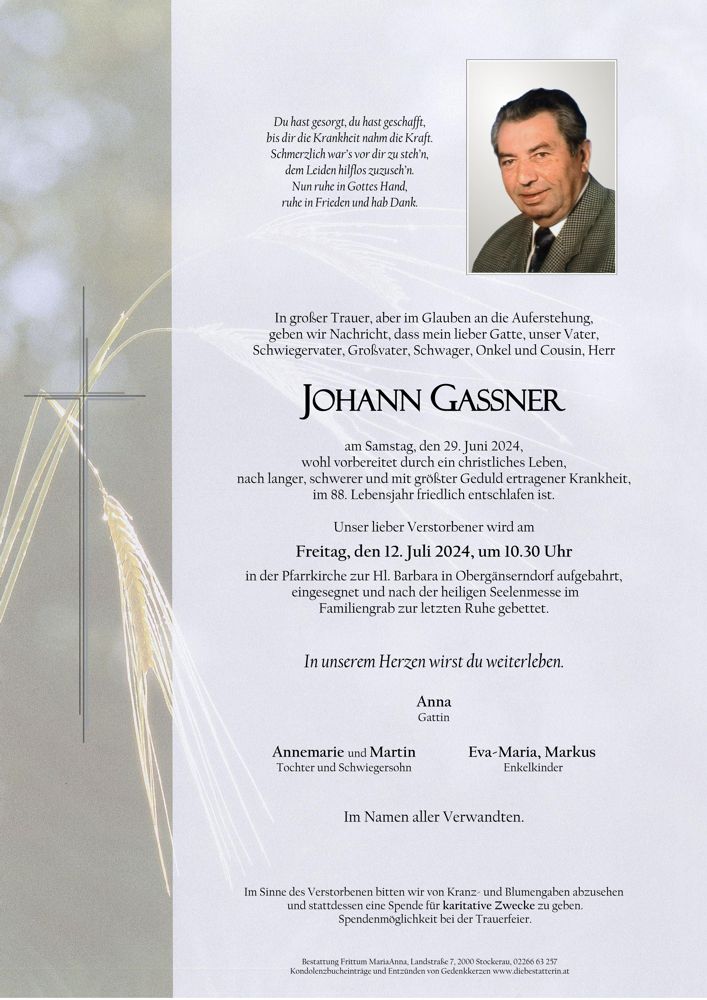 Johann Gassner