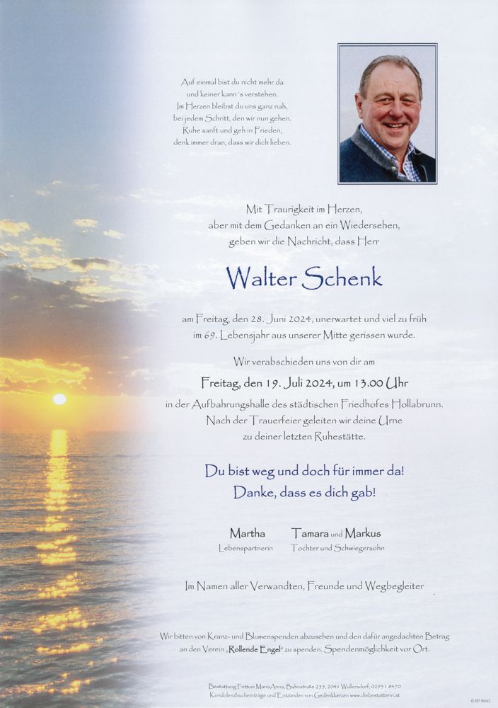 Walter Schenk