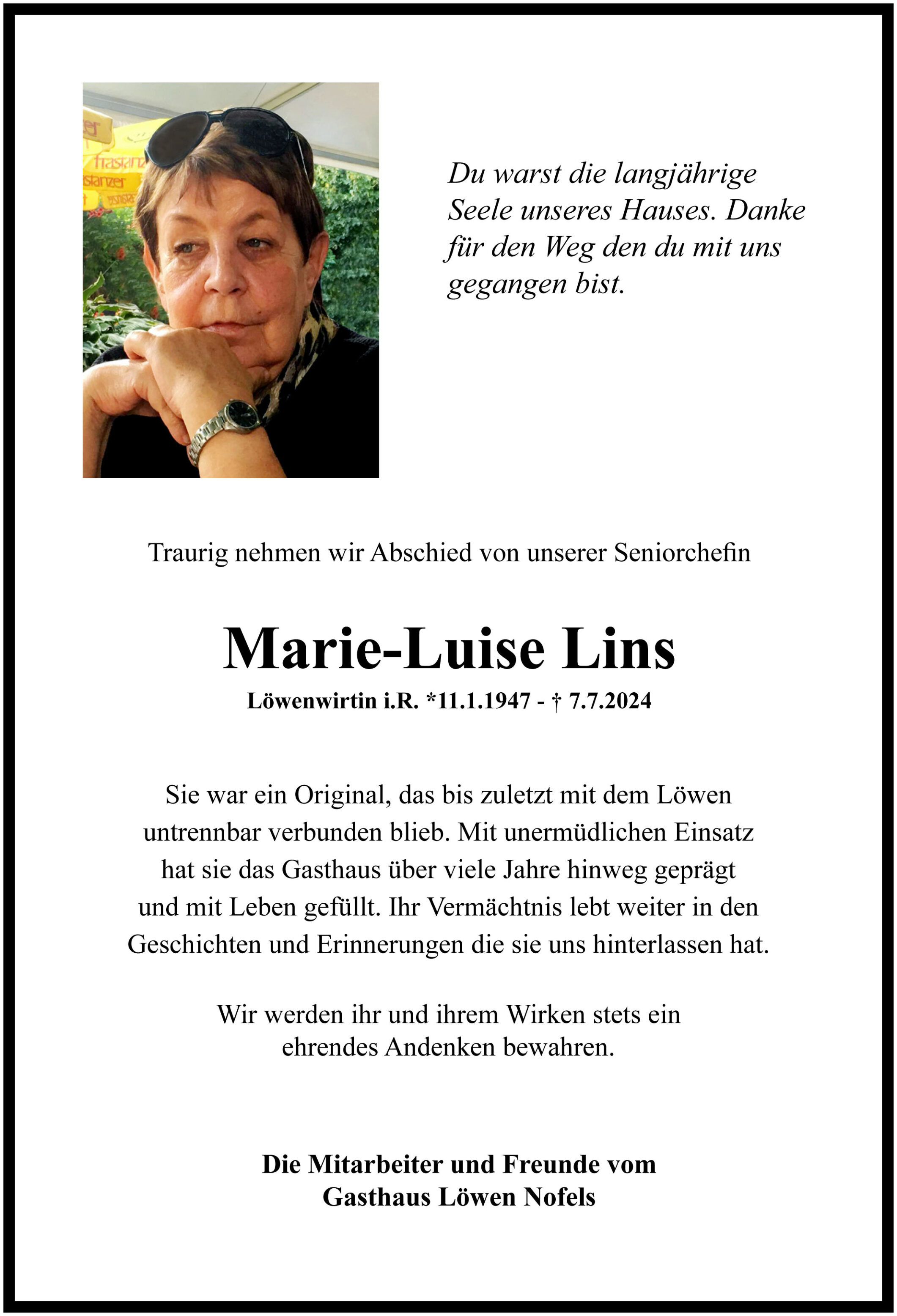 Marie-Luise Lins