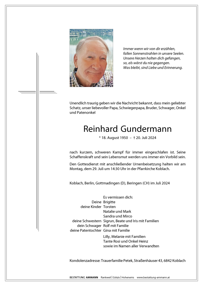 Reinhard Gundermann