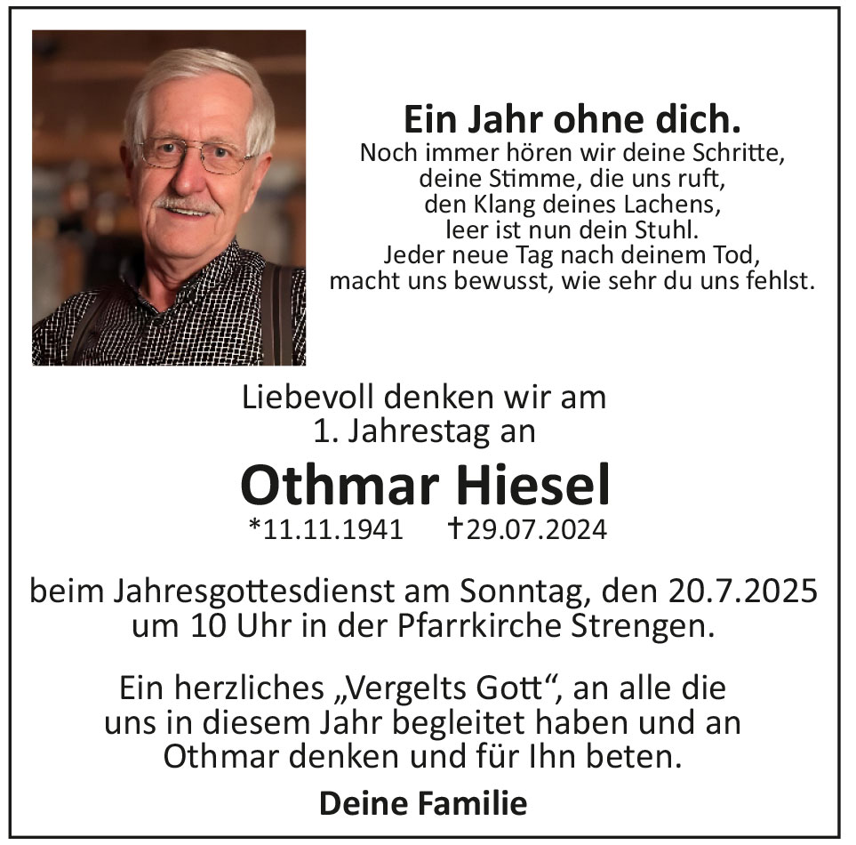 Othmar  Hiesel