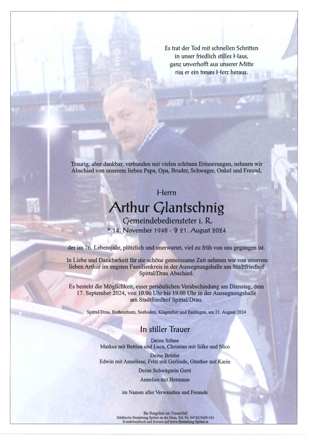 Arthur  Glantschnig