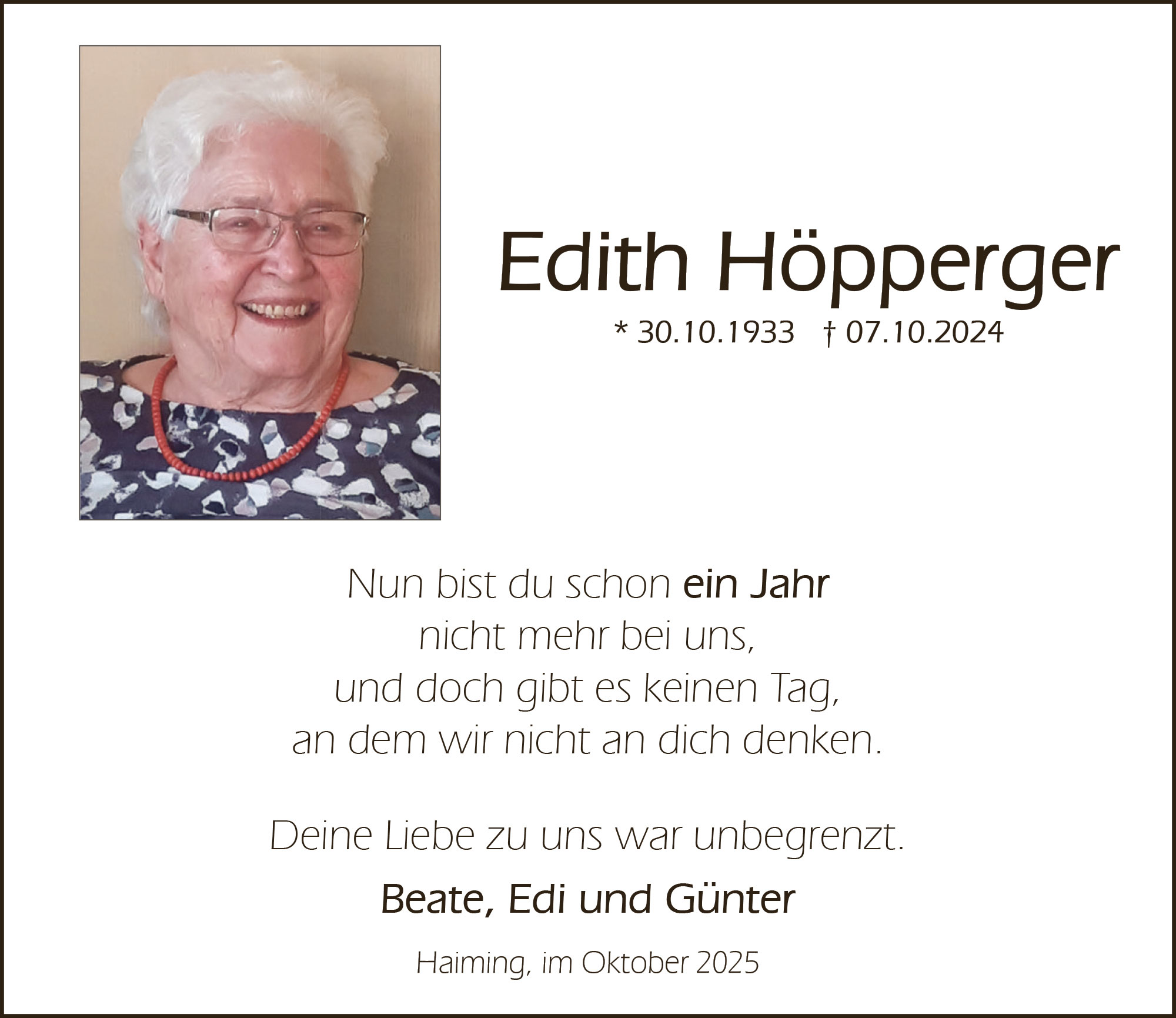Edith Höpperger