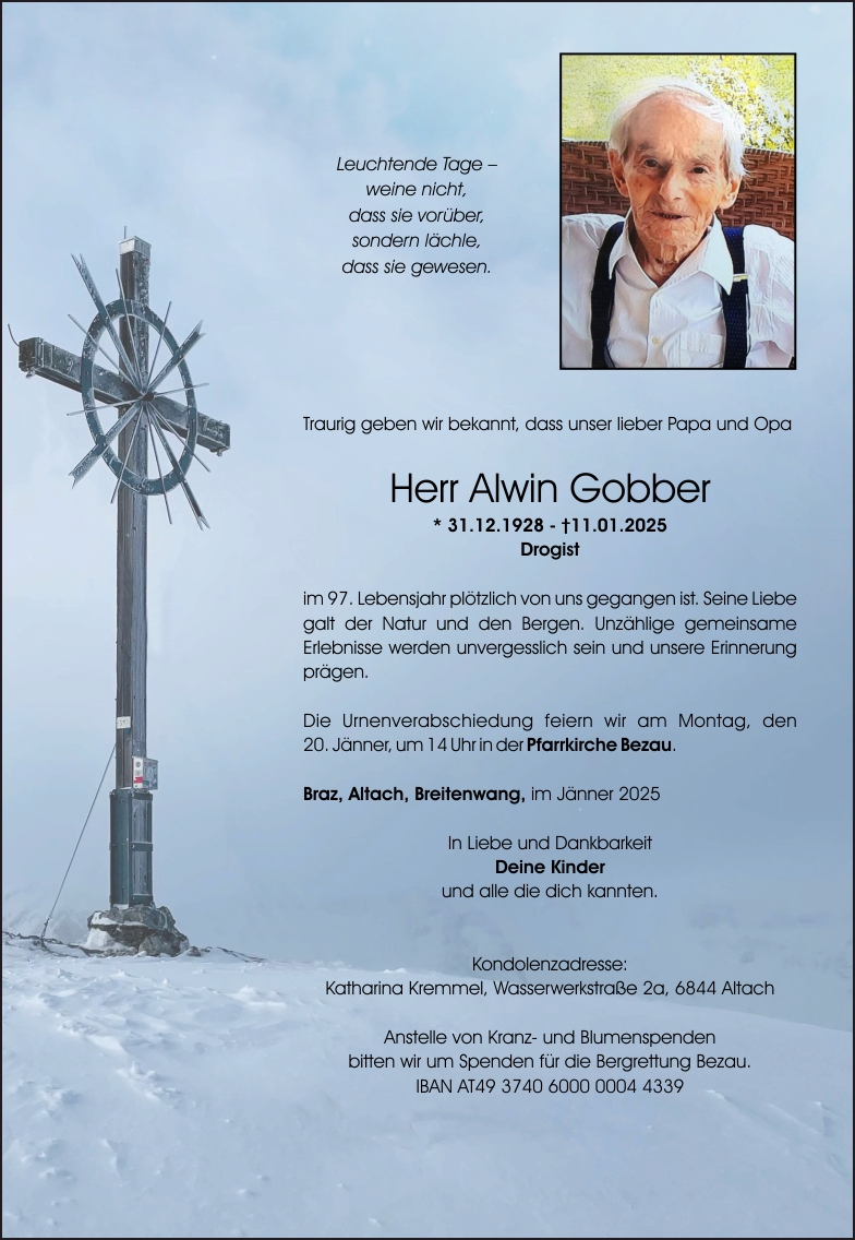 Todesanzeige - Trauerhilfe – abschied GesmbH