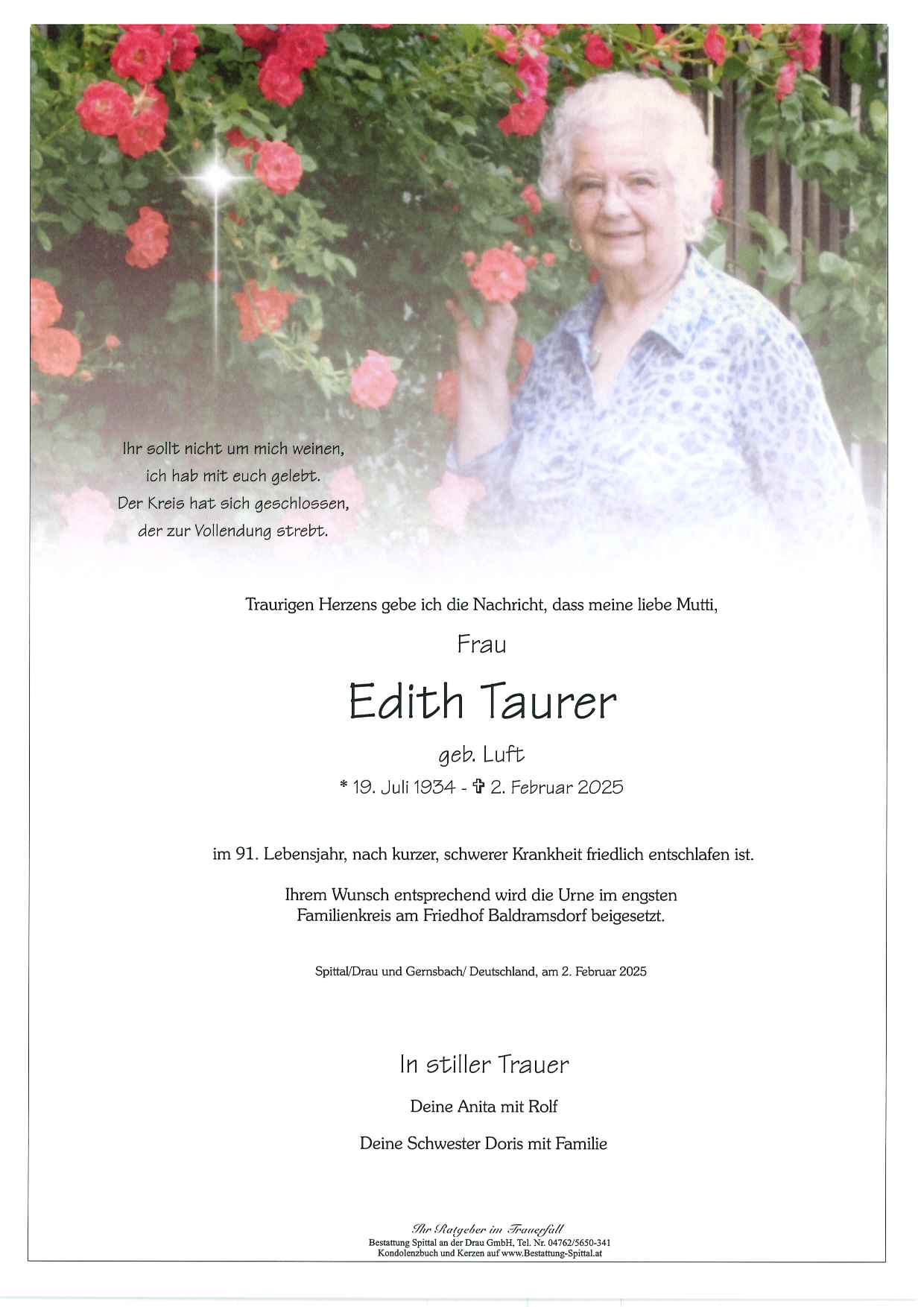 Edith Taurer