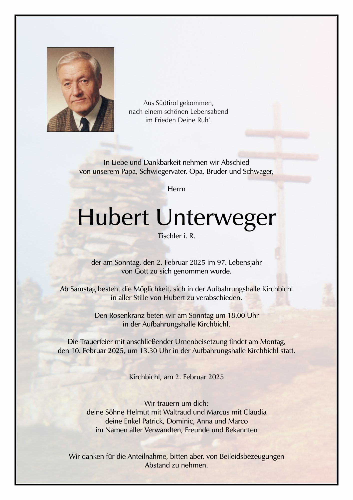 Hubert Unterweger