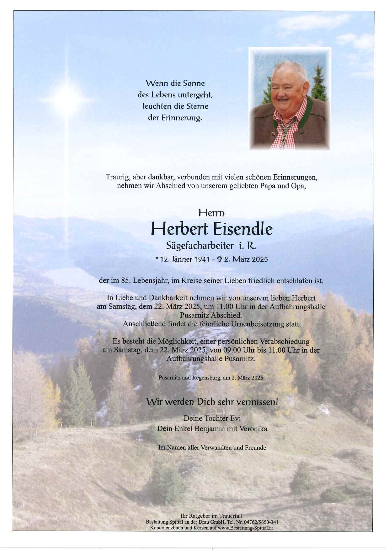 Herbert  Eisendle