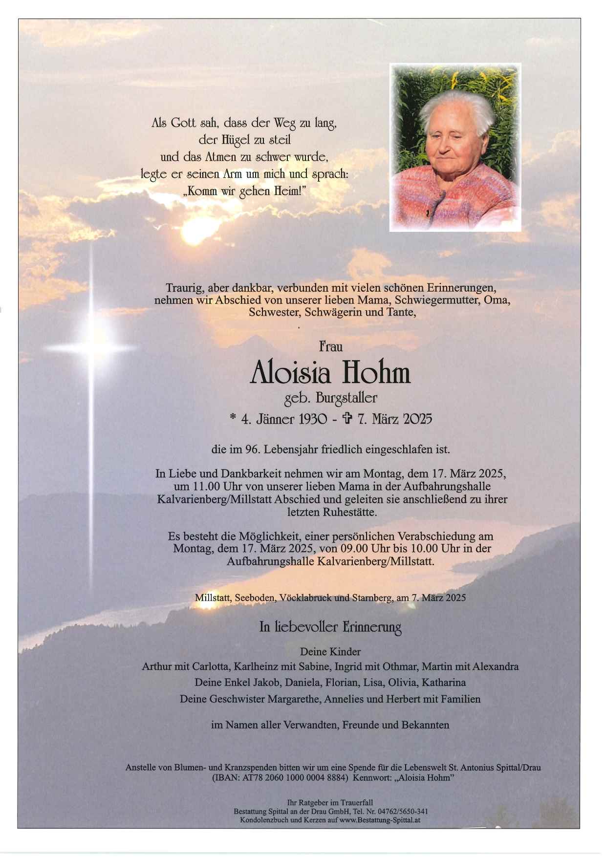 Aloisia  Hohm