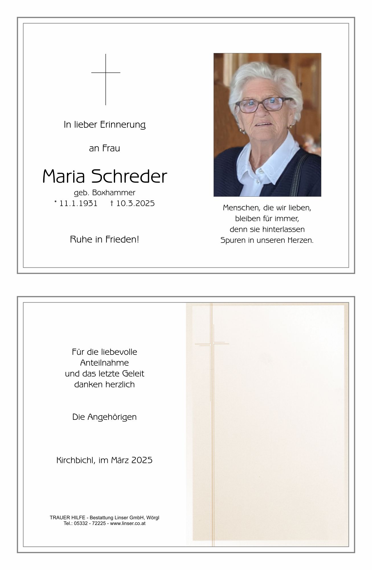Maria Schreder