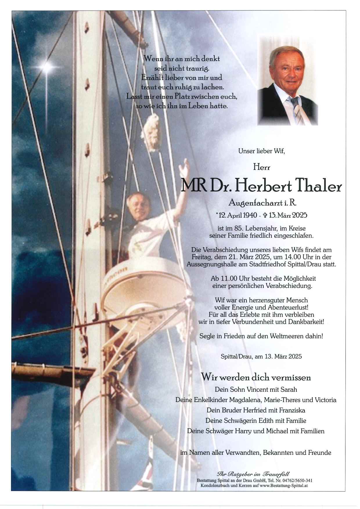 Dr. Herbert Thaler