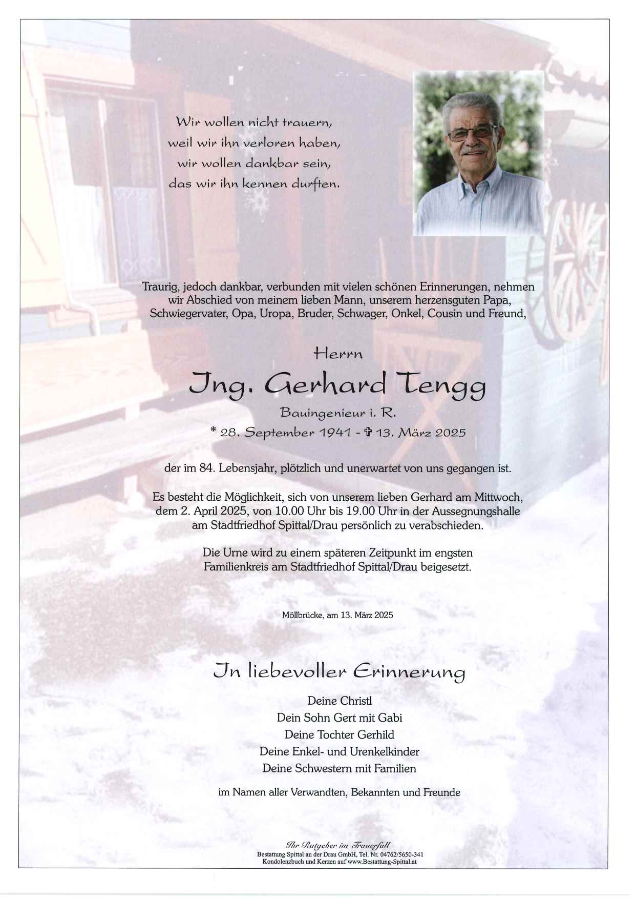 Ing. Gerhard Tengg