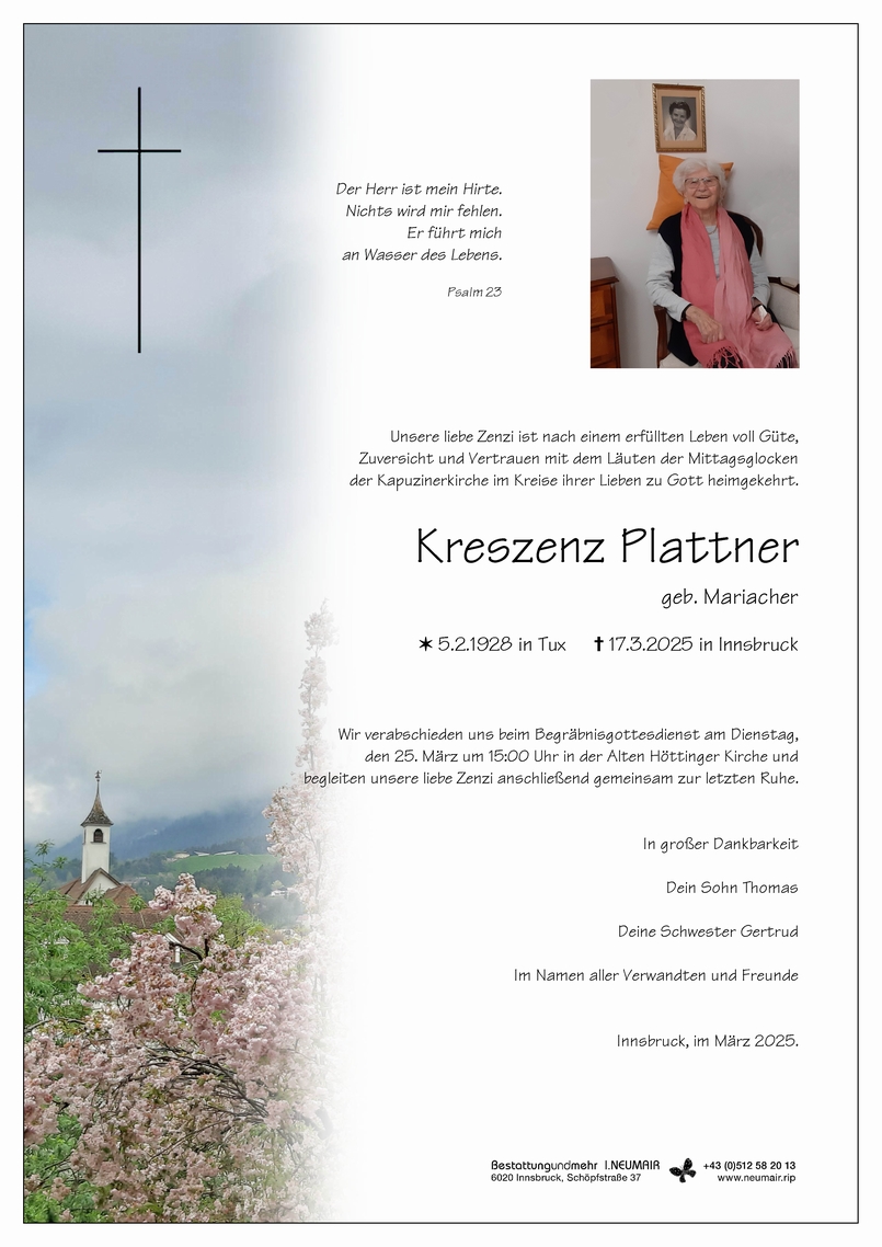 Kreszenz Plattner