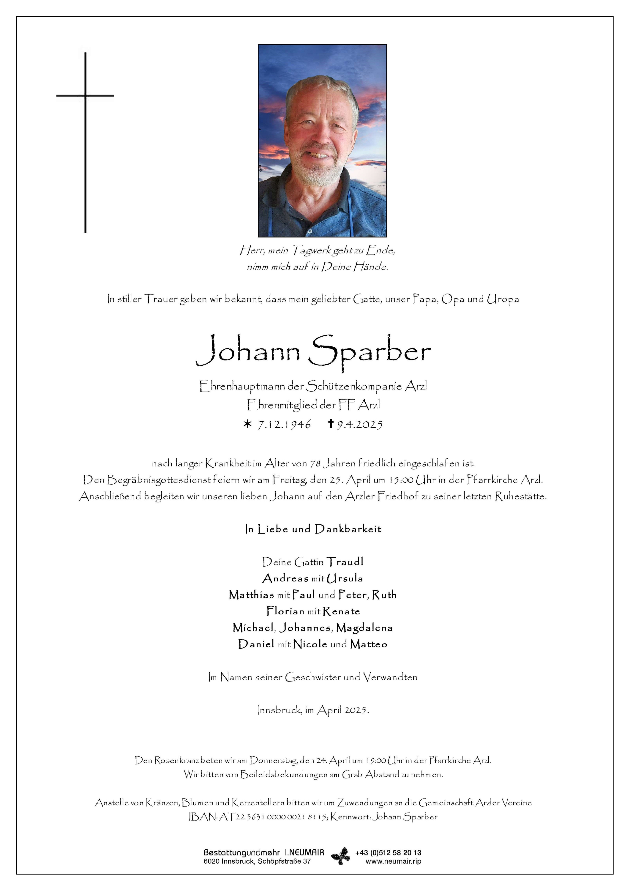 Johann Sparber