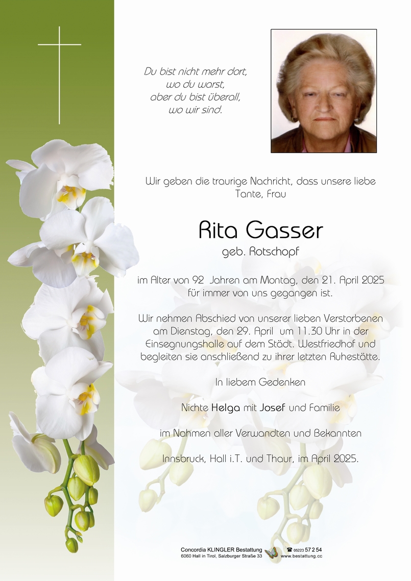Rita Gasser