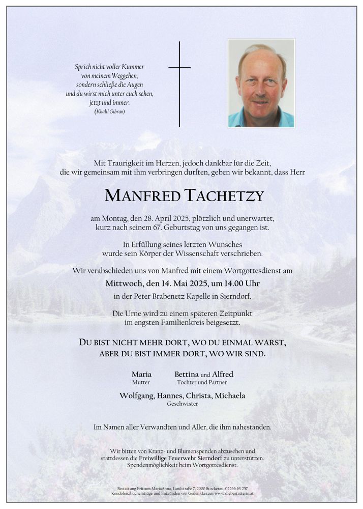 Manfred Tachetzy