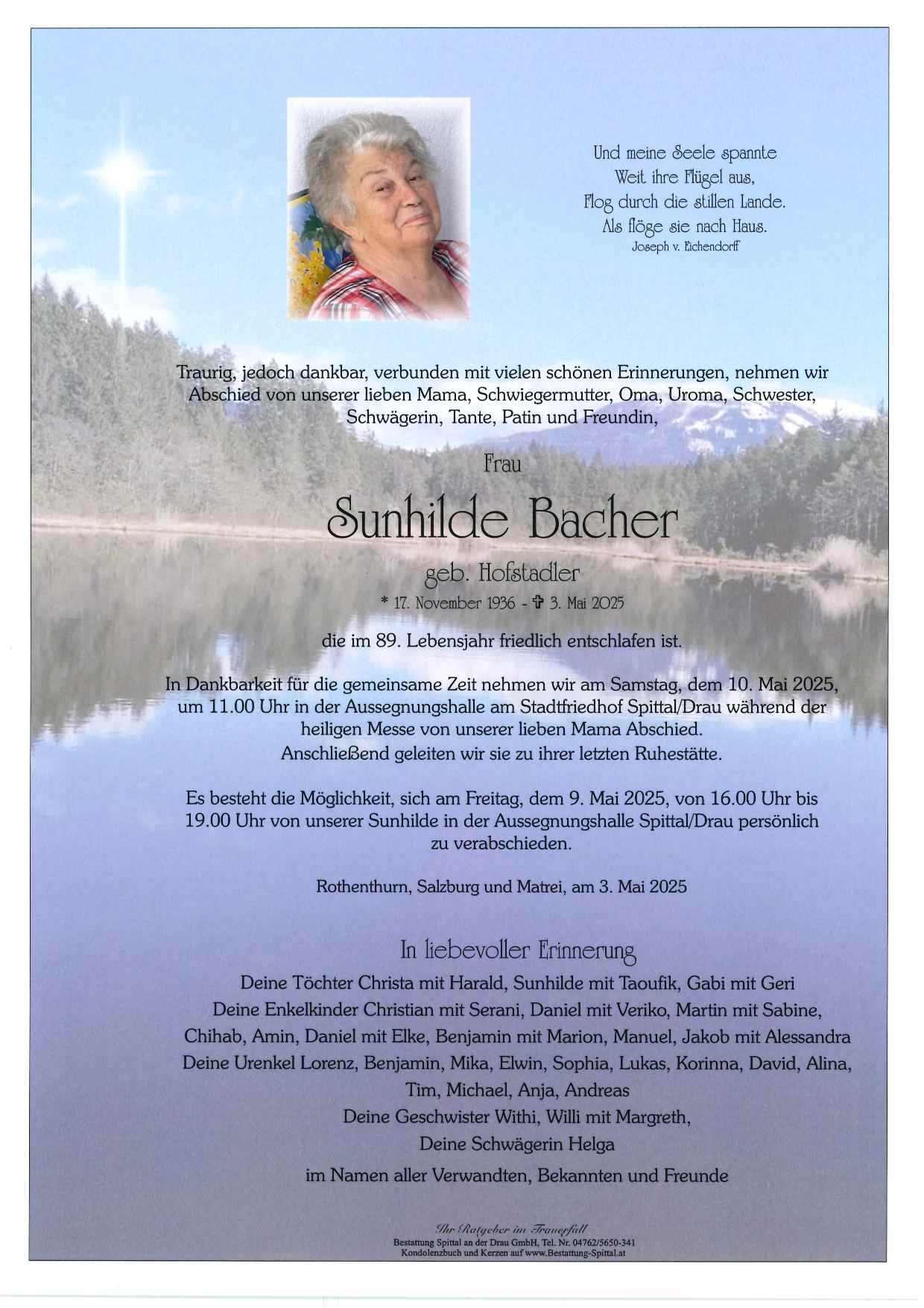 Sunhilde Bacher