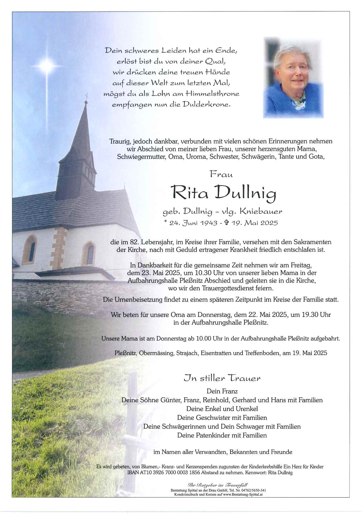 Rita Dullnig geb. Dullnig vlg. Kniebauer