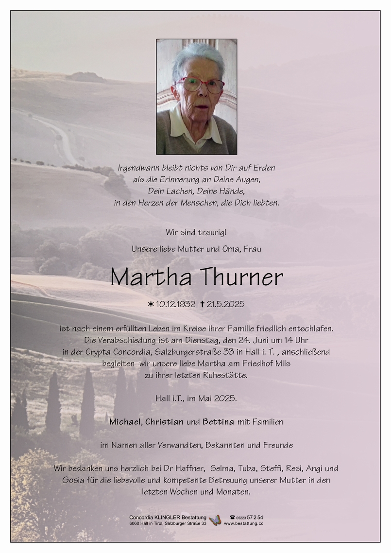 Martha Thurner