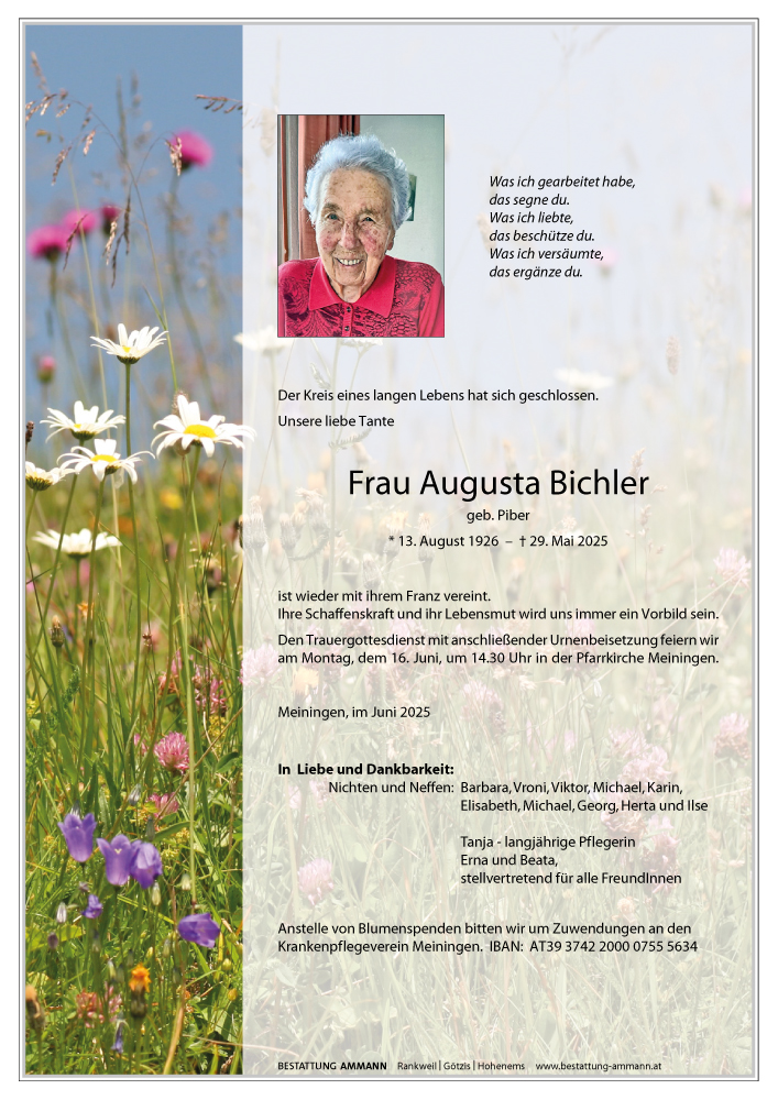 Augusta Bichler