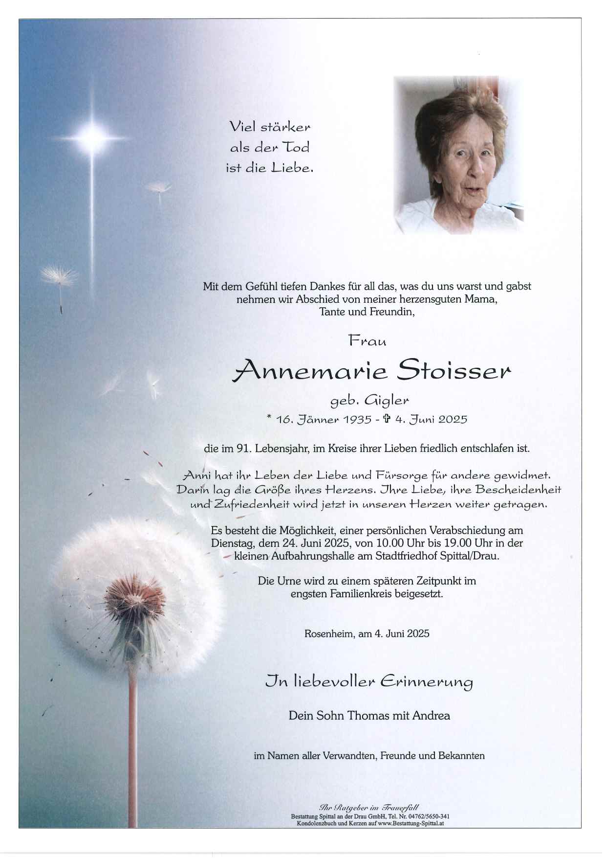 Annemarie Stoisser