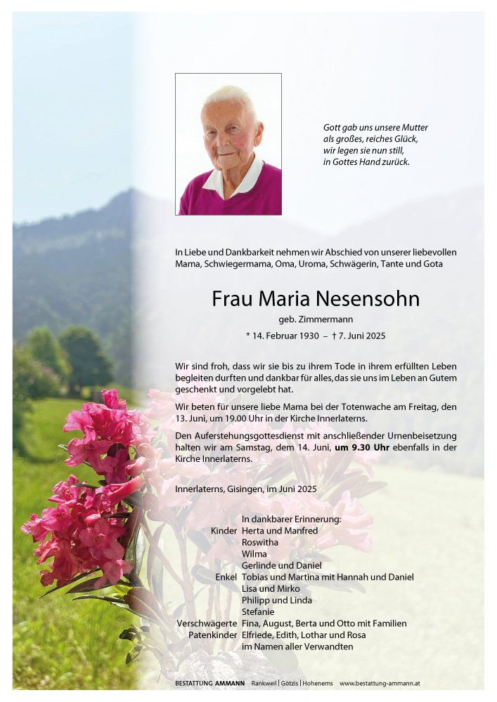 Maria Nesensohn