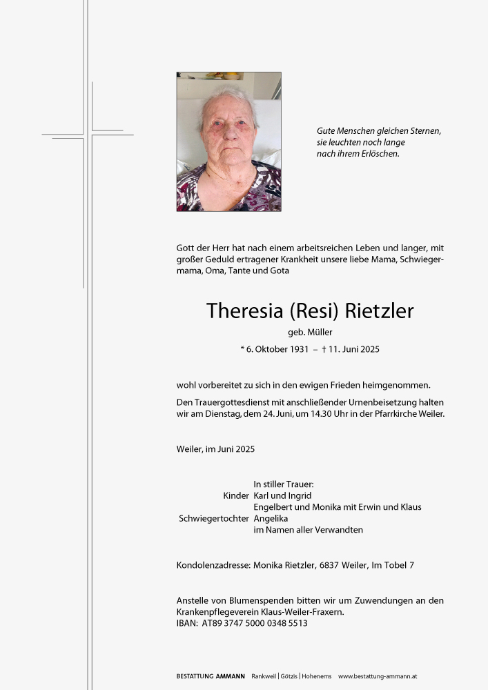 Theresia Rietzler