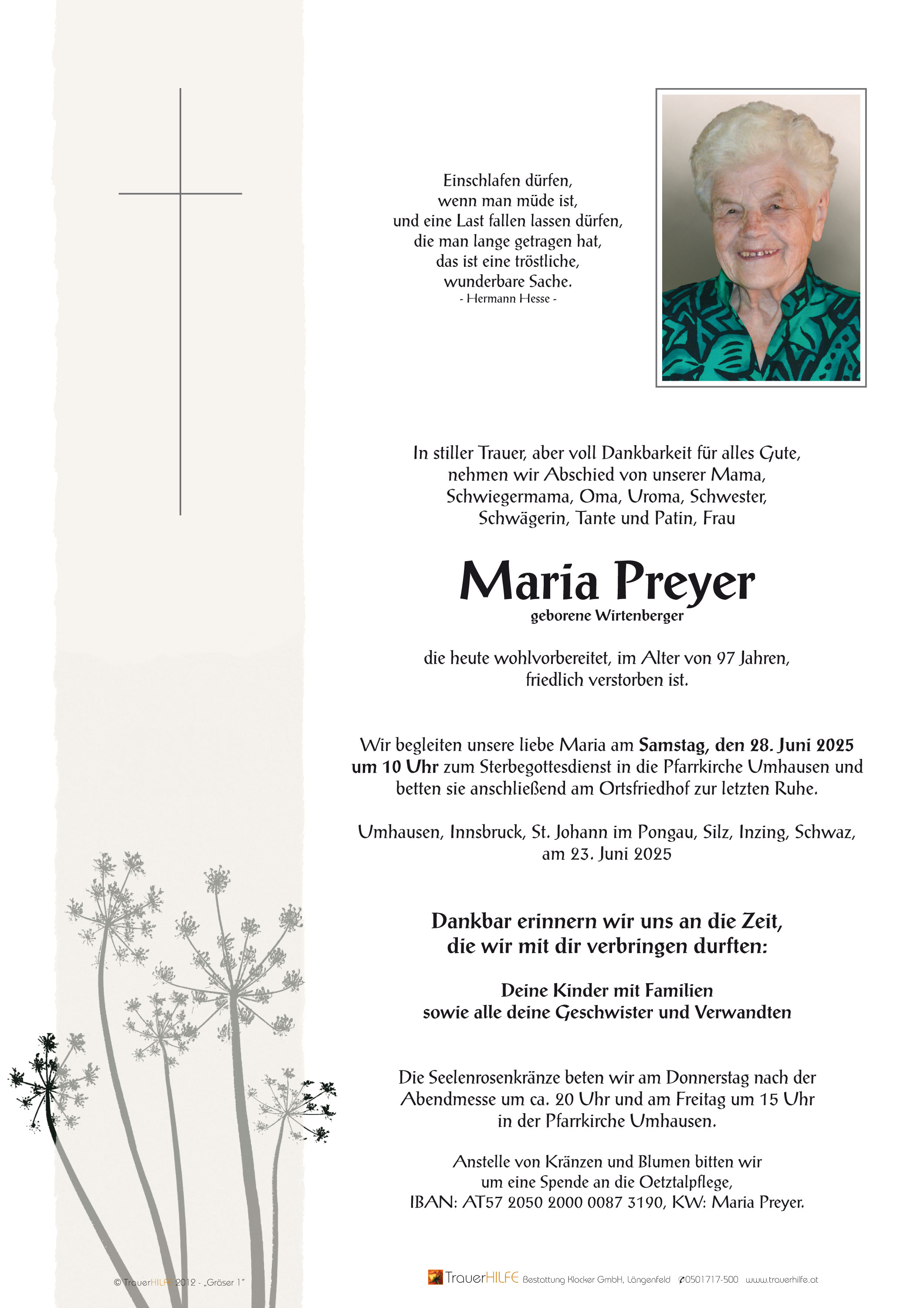 Maria Preyer