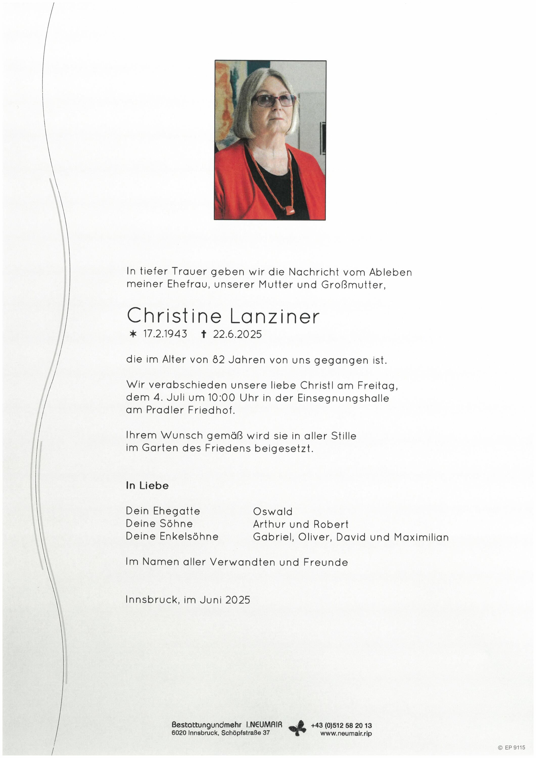 Christine Lanziner
