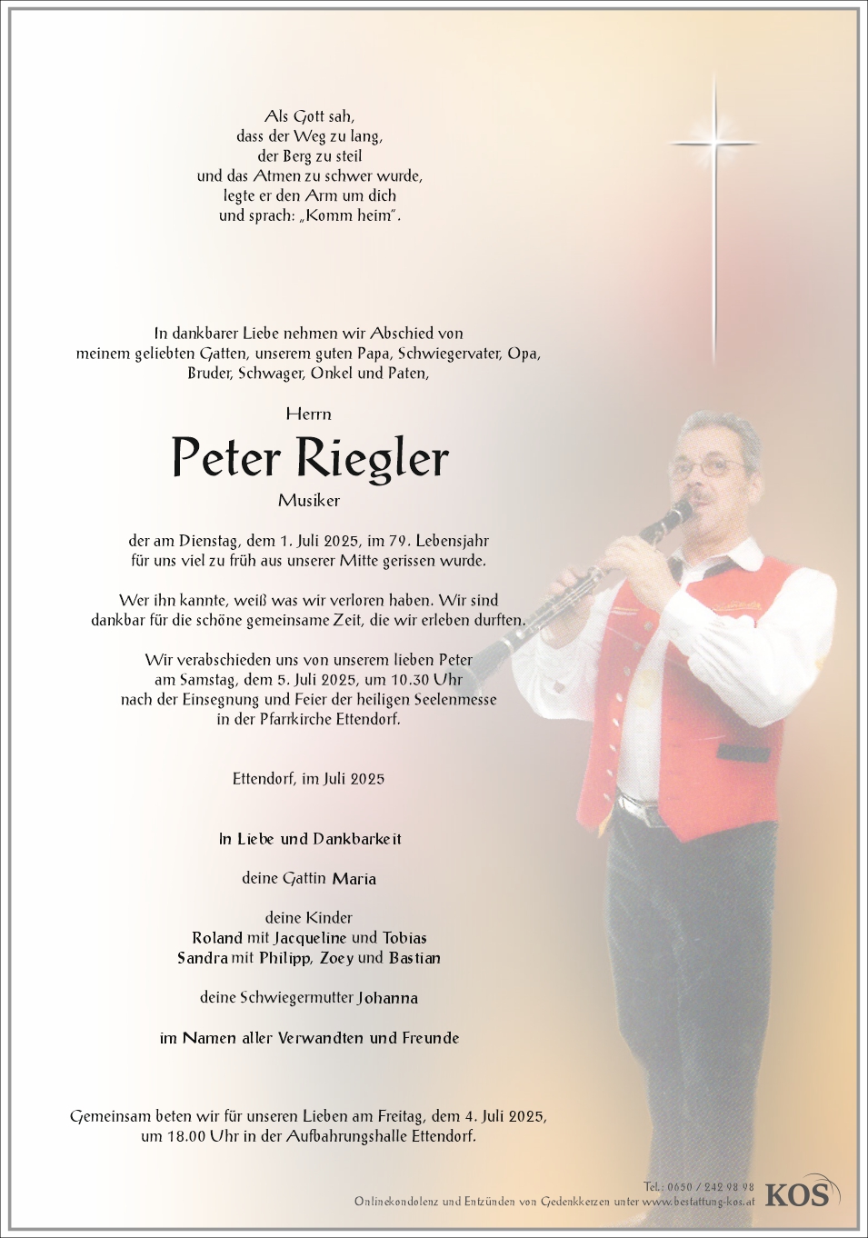 Todesanzeige - Trauerhilfe – abschied GesmbH