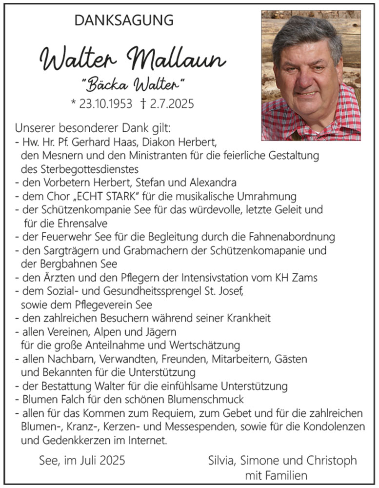 Walter Mallaun