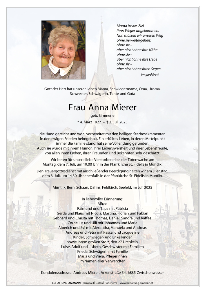 Anna Mierer