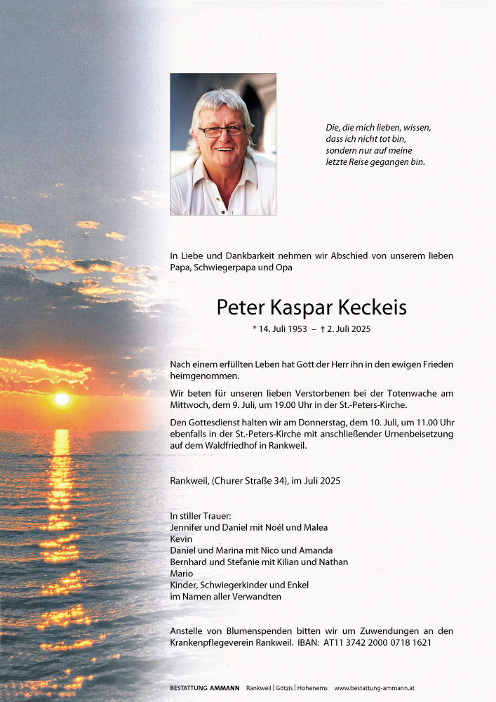 Peter Kaspar Keckeis