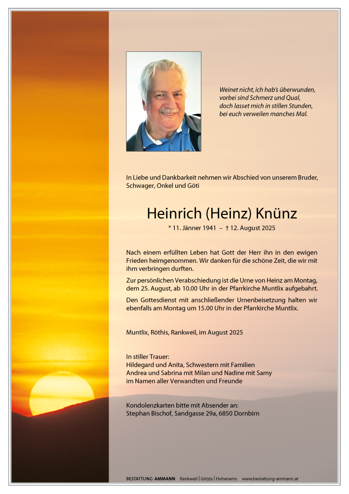 Heinrich Heinz Knünz