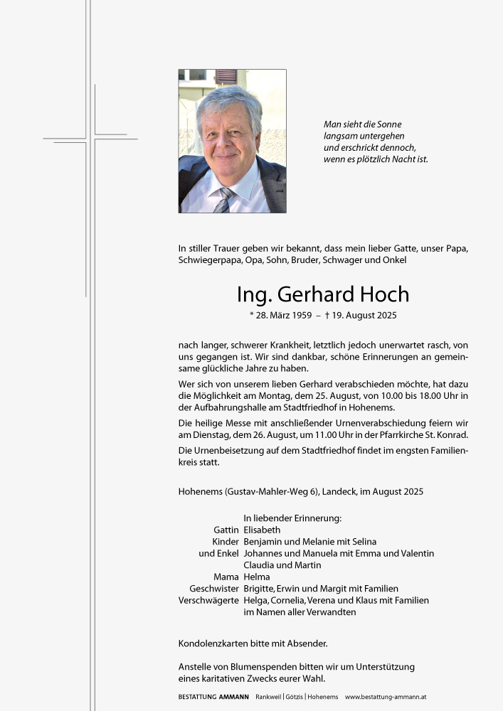 Ing. Gerhard Hoch